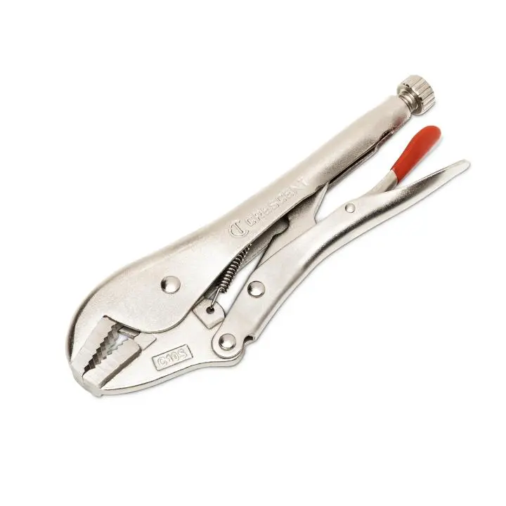 Crescent PLIER, 7", LOCKING, STRAIGHT JAW