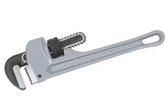 CRESCENT PIPE WRENCH, 14", ALUMINUM, K9