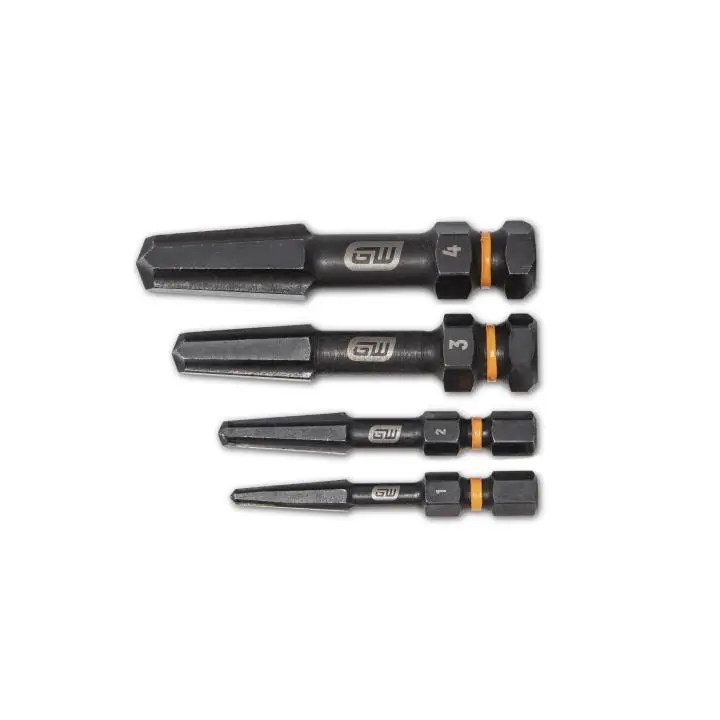 GEARWRENCH 4 Piece Bolt Biter™ Screw Extractor Set