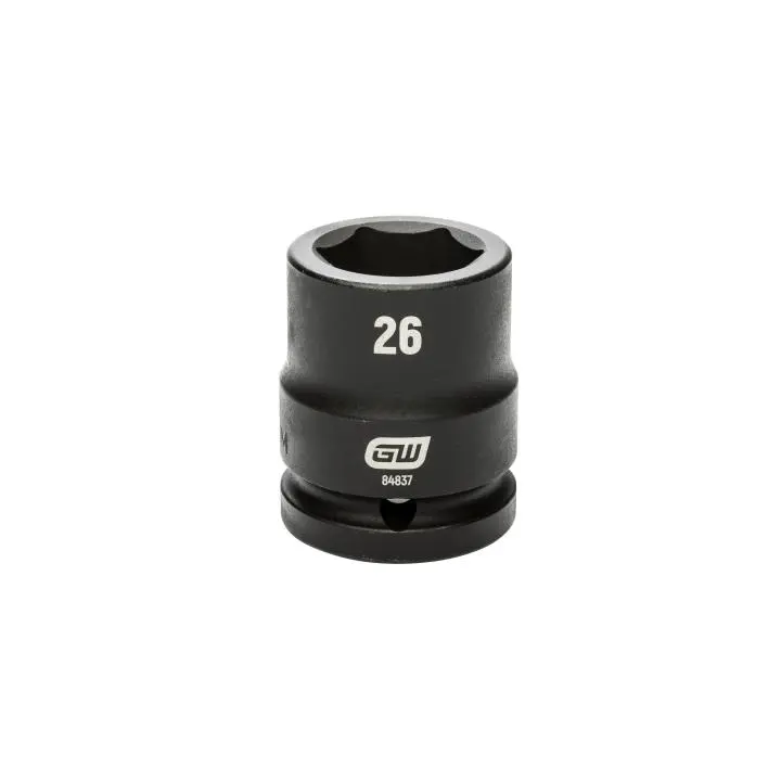 Gearwrench 3/4" Drive 6 Point Standard Impact Metric Socket 25mm