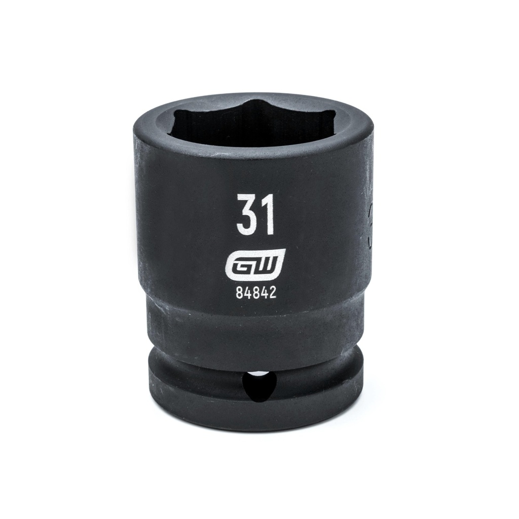 GearWrench 3/4" Drive 6 Point Standard Impact Metric Socket 31mm