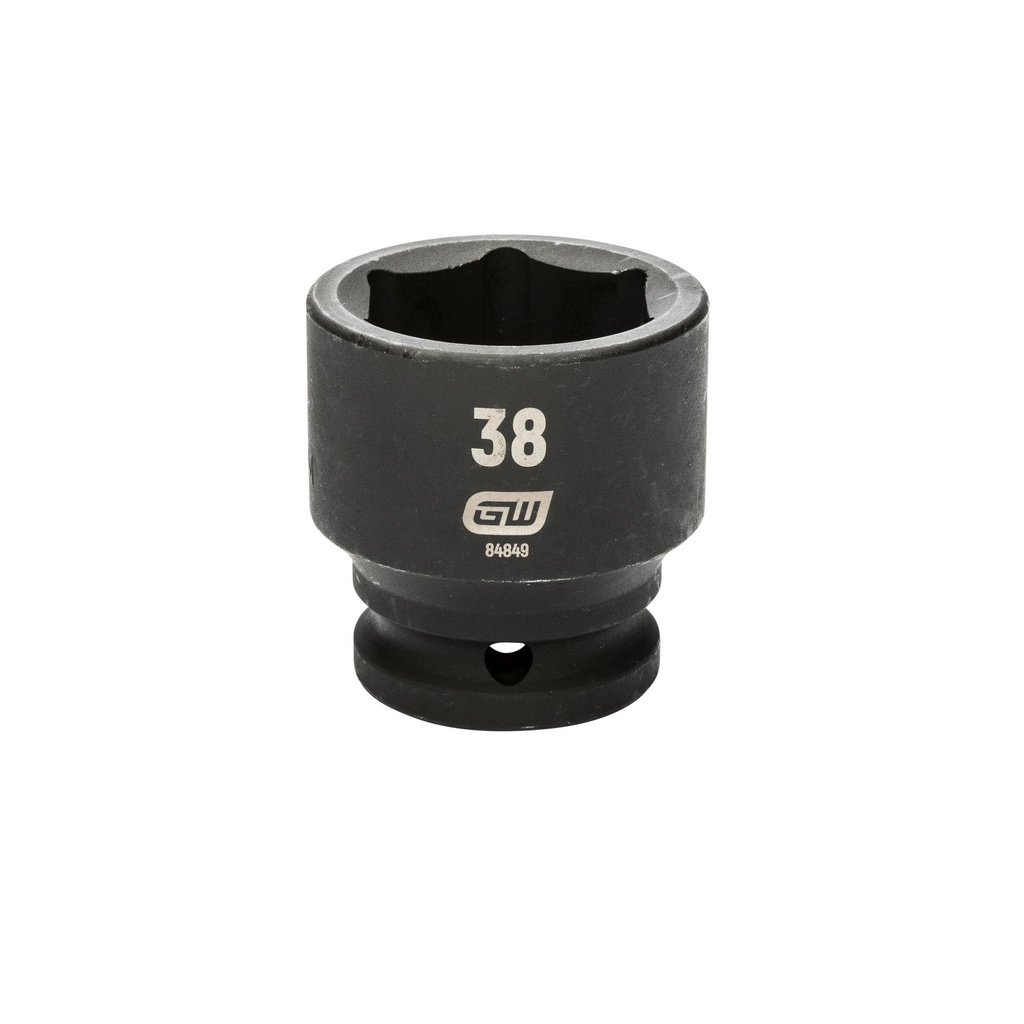GearWrench 3/4" Drive 6 Point Standard Impact Metric Socket 38mm