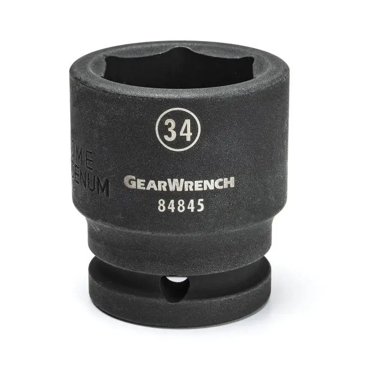 Gearwrench 3/4" Drive 6 Point Standard Impact Metric Socket 40mm 84851