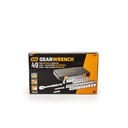 Gearwrench 49 Piece 1/2" Drive 6 Point 120XP™ Standard and Deep SAE/Metric Mechanics Tool Set