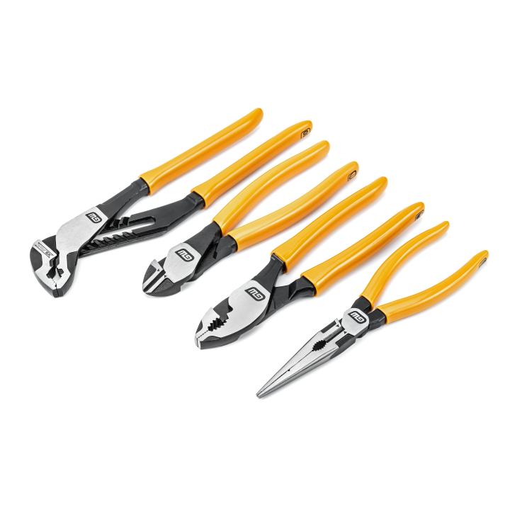 Gearwrench PLIER, MIXED DIPPED MATERIAL SET, 4PC