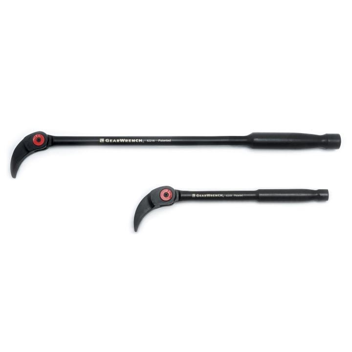 Gearwrench 2 Piece Indexing Pry Bar Set 8" & 16"