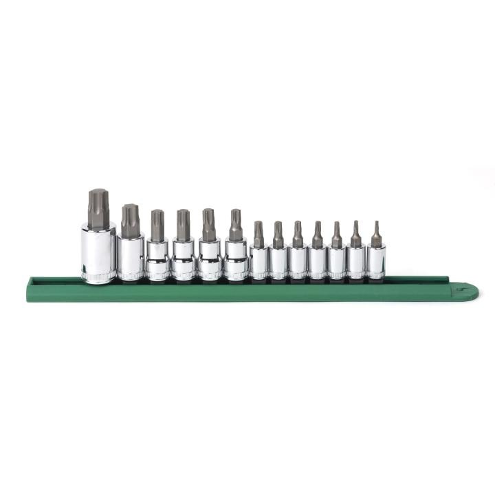 Gearwrench 13 Piece 1/4", 3/8" & 1/2" Drive Torx® Bit Socket Set