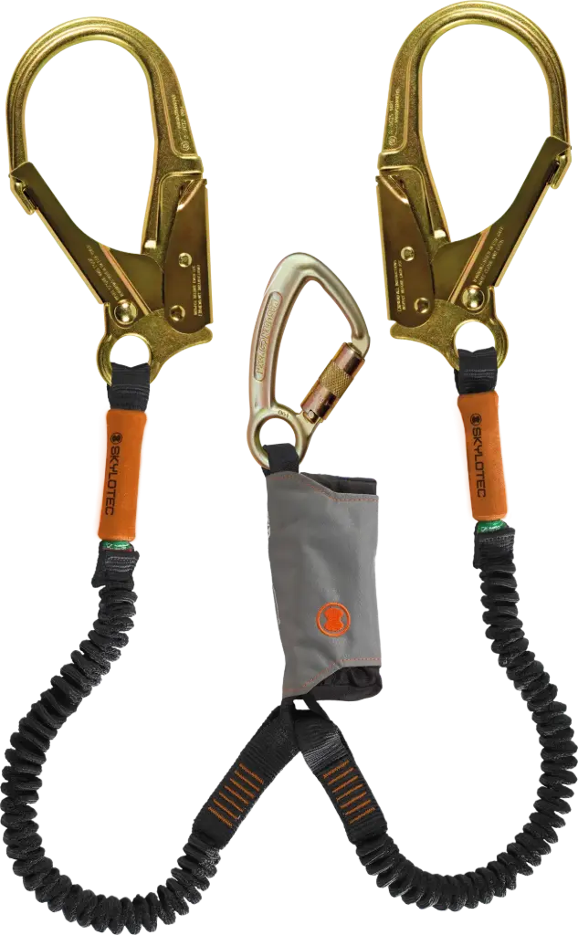 Skylotec SKYSAFE PRO FLEX Steel, Double Leg with Two Large Steel Rebar Hooks