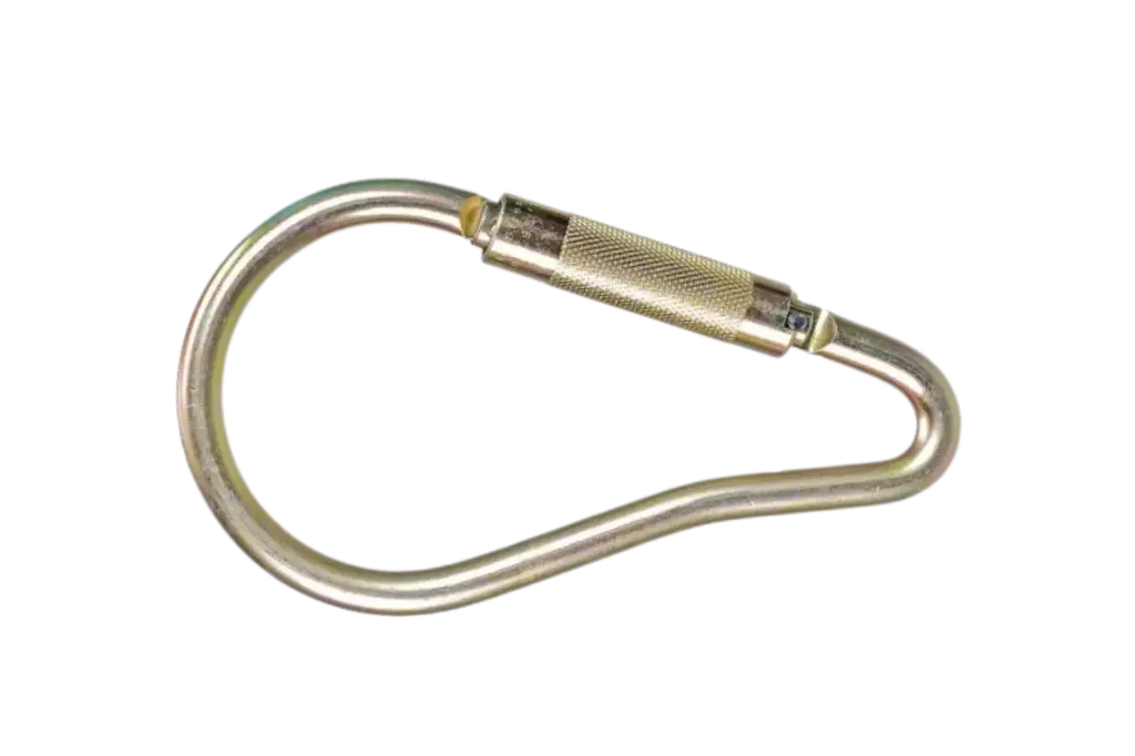 Skylotec BIG ROUND TW Carabiner- scaffold round-9.3"x 5.2"x 2" twist lock gate; 16kN (30kN<>)(H-144)