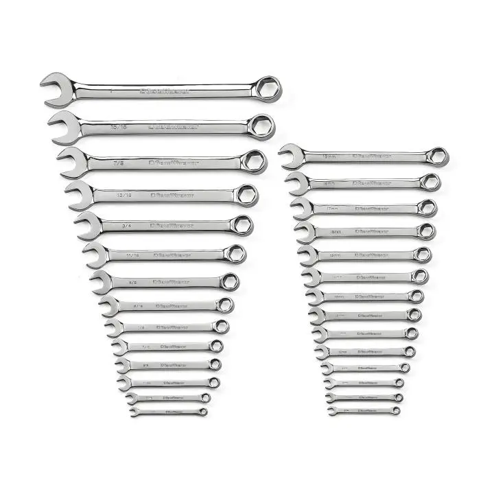 Gearwrench 28 Piece 6 Point Combination SAE/Metric Wrench Set