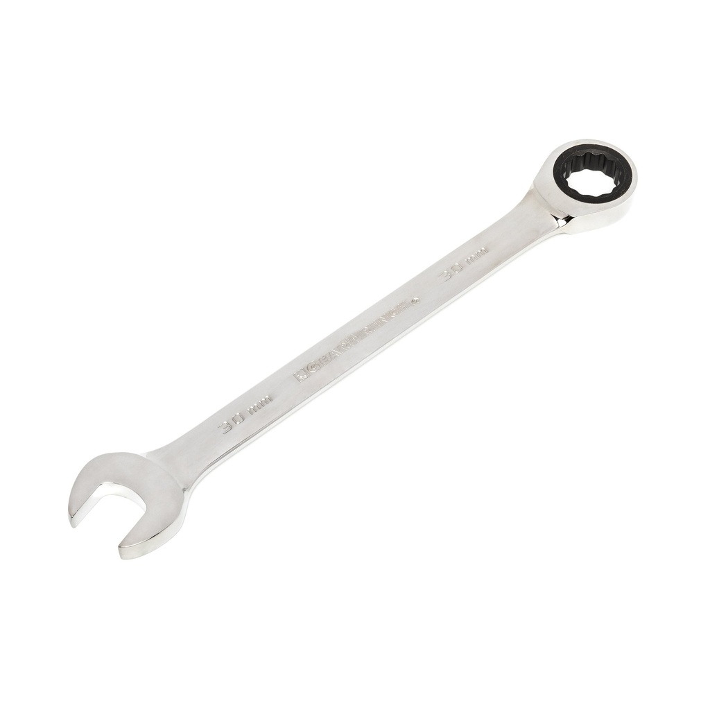 GearWrench 30mm 72-Tooth 12-PT Ratcheting Combination Wrench