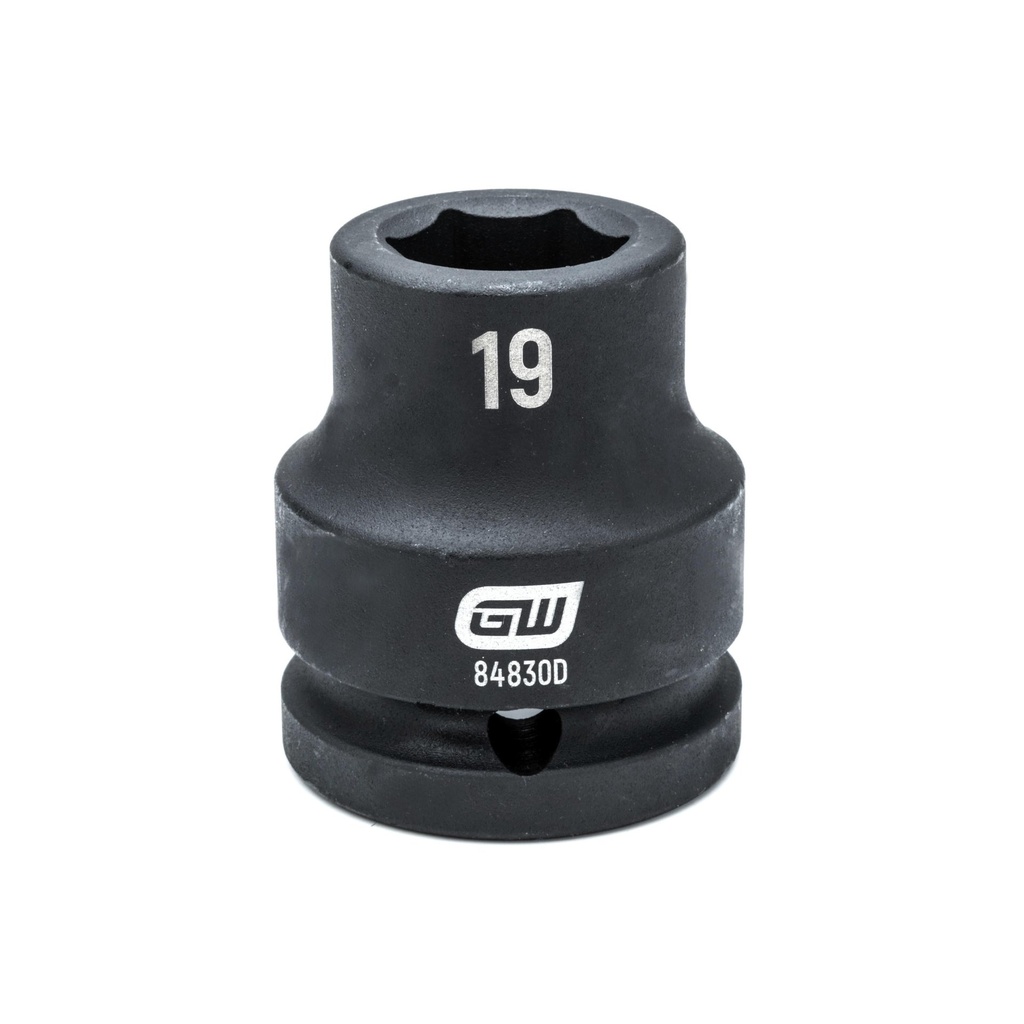 GearWrench 3/4" Drive 6 Point Standard Impact Metric Socket 19mm