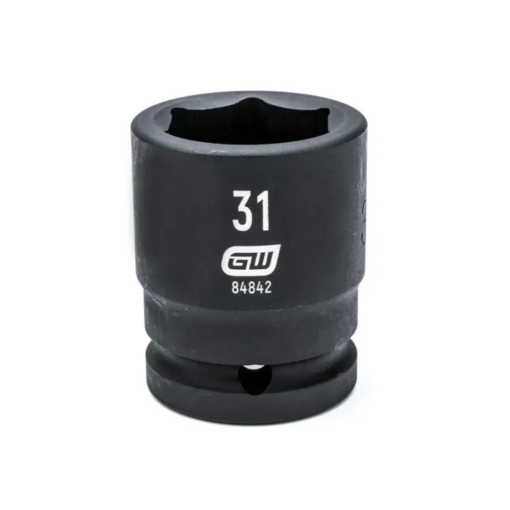 Gearwrench 3/4" Drive 6 Point Standard Impact Metric Socket 33mm