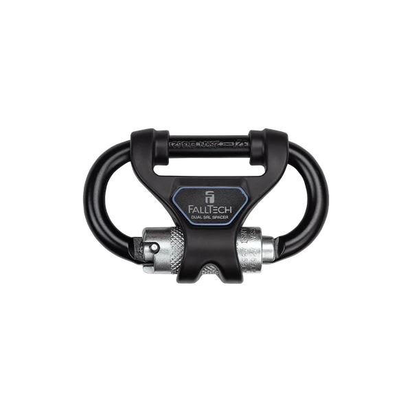 FallTech Alloy Steel Carabiner with Alignment Clip for Personal Twin SRLs (5071)