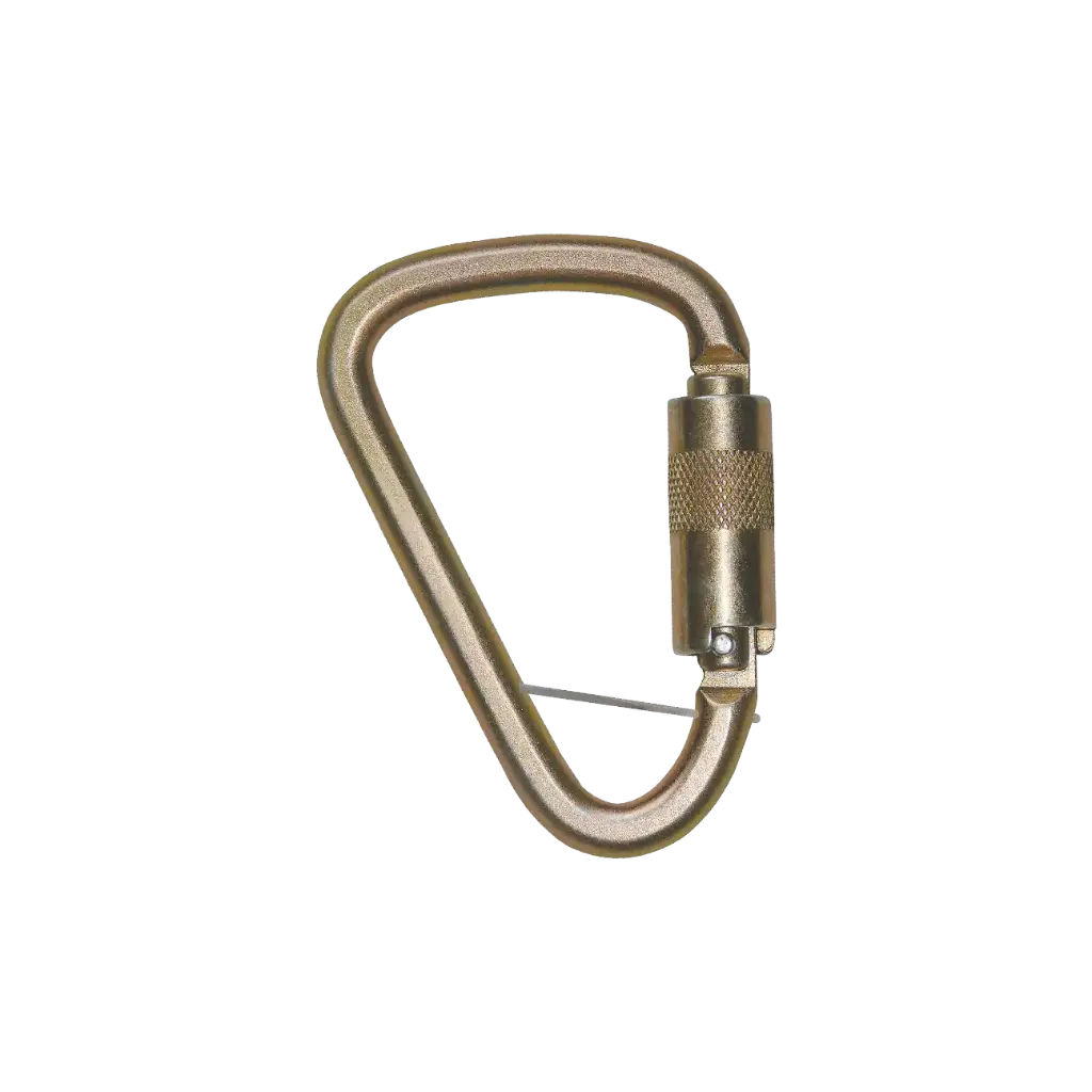 FallTech Carabiner, Alloy Steel Connecting Carabiner, 1" Open Gate Capacity 1-1/8" (8450)