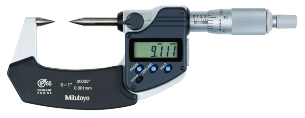 Mitutoyo 342-361-30 Digital Point Micrometer IP65