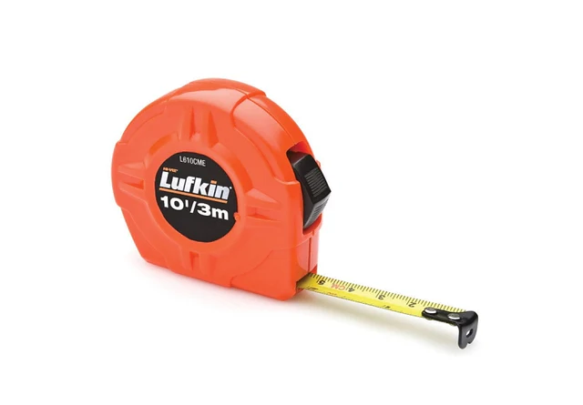 Crescent Lufkin TAPE,POWER,1/2"(13MM)X10'(3M),HIVIZ ORG