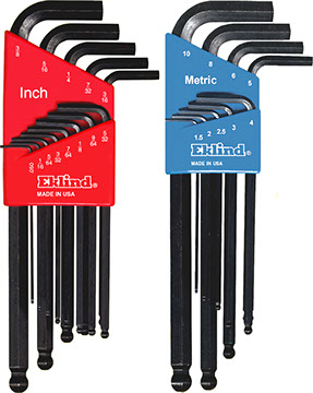 Eklind 13222 Ball-Hex-L™ Key -- 2 Set Combination Pack 22 PC