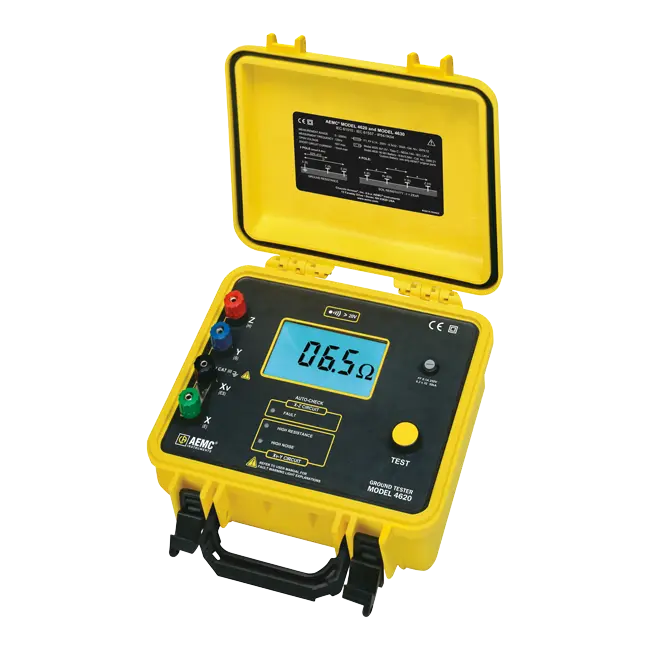 AEMC 4620 Kit-500ft Ground Resistance Tester Model 4620 Kit-500ft (Cat #2130.43 & Cat. #2135.37)(2135.21)