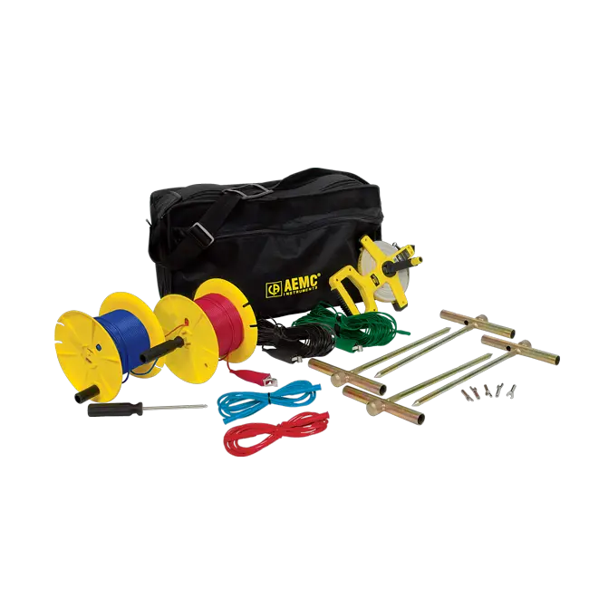 AEMC Ground Resistance Test Kit for 4-Point Testing (2135.36)