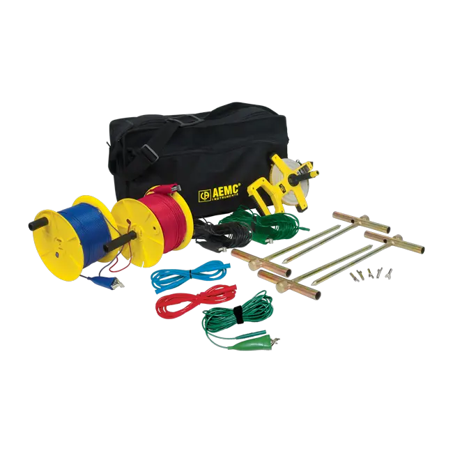 AEMC Ground Resistance Test Kit for 4-Point Testing (2135.37)