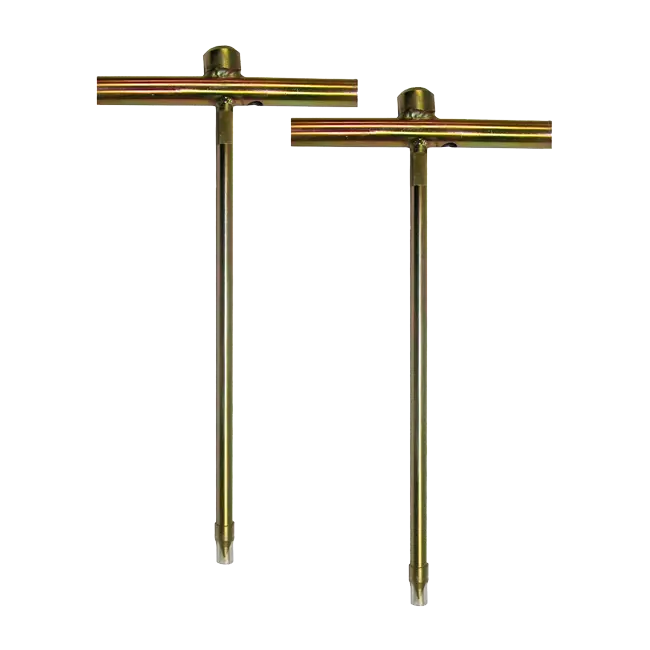 AEMC Ground Rod – Set of 2, 14.5" T-shaped Auxiliary Ground Electrodes (2135.39)