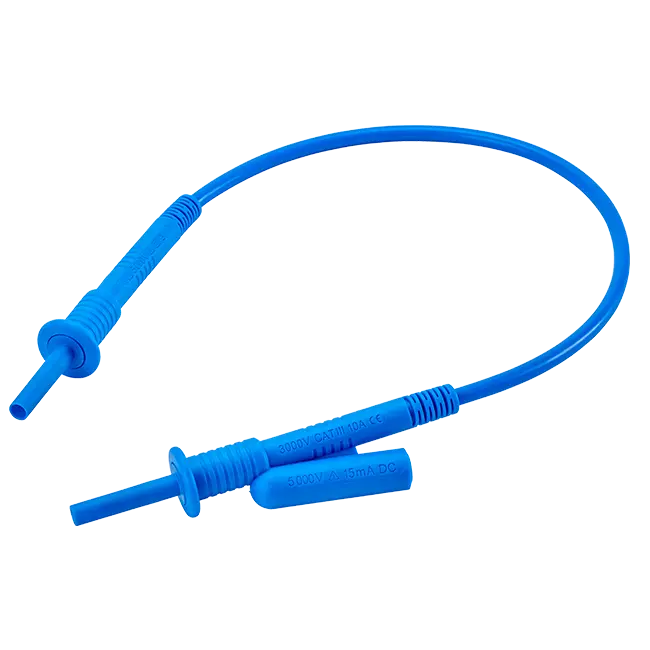 AEMC Lead – Replacement 1 ft 5kV Blue Jumper Lead for Megohmmeter Models 5050, 5060, 5070, & 6505
Replacement for Cat #2119.78 (2151.31)