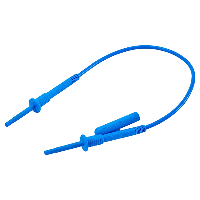 AEMC Lead – Replacement 1.5 ft 15kV Blue Jumper Lead for Megohmmeter Models 6550 & 6555 Replacement for Cat #2151.15 (2151.37)