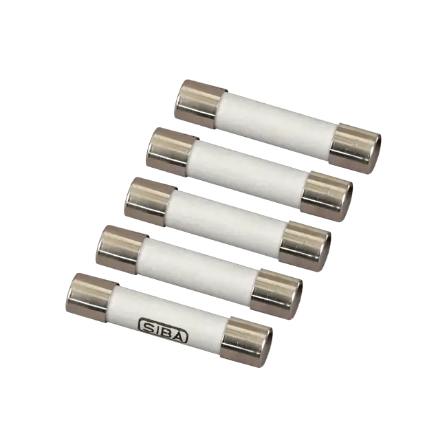 AEMC Fuse – Set of 5, 12.5A, 500V (Fast Blow), 6.3 x 32mm for Model 6240 (2129.92)