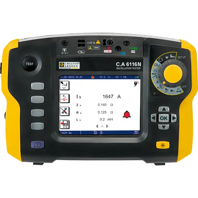 AEMC C.A 6116N Multi-Function Installation Tester Model C.A 6116N (US) {includes DataView® Software}(2138.06)