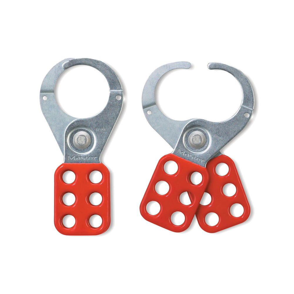 Master Lock 421 LOCKOUT HASPS Steel Lockout Hasp, 1-1/2in (38mm) Jaw Clearance