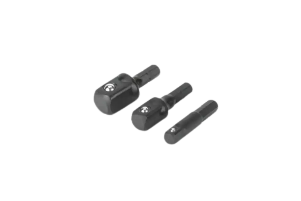 Titan 12061 3 pc. Impact Stubby Socket Adapter Set