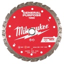 Milwaukee 49-93-9107 7" DIAMOND MAX™ Turbo, General Purpose Diamond Blade