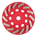 Milwaukee 49-93-7784 4-1/2" DIAMOND MAX™ Turbo Diamond Cup Wheel - 14 Segment