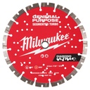 Milwaukee 49-93-7532 9" DIAMOND ULTRA™ Segmented Turbo, General Purpose Diamond Blade