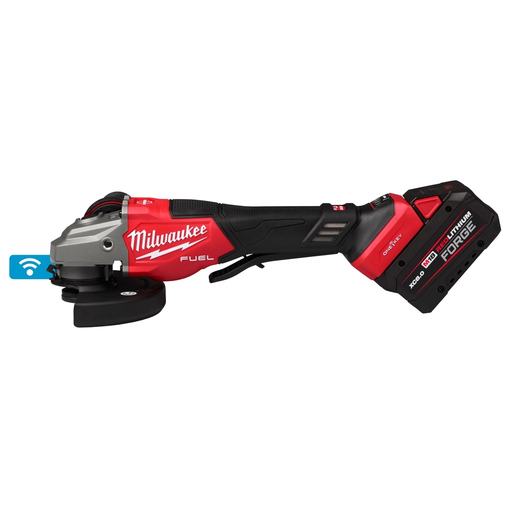 Milwaukee 3672-22 M18 FUEL™ 4-1/2"-6" Variable Speed Braking Grinder, Paddle Switch w/ ONE-KEY™ Kit