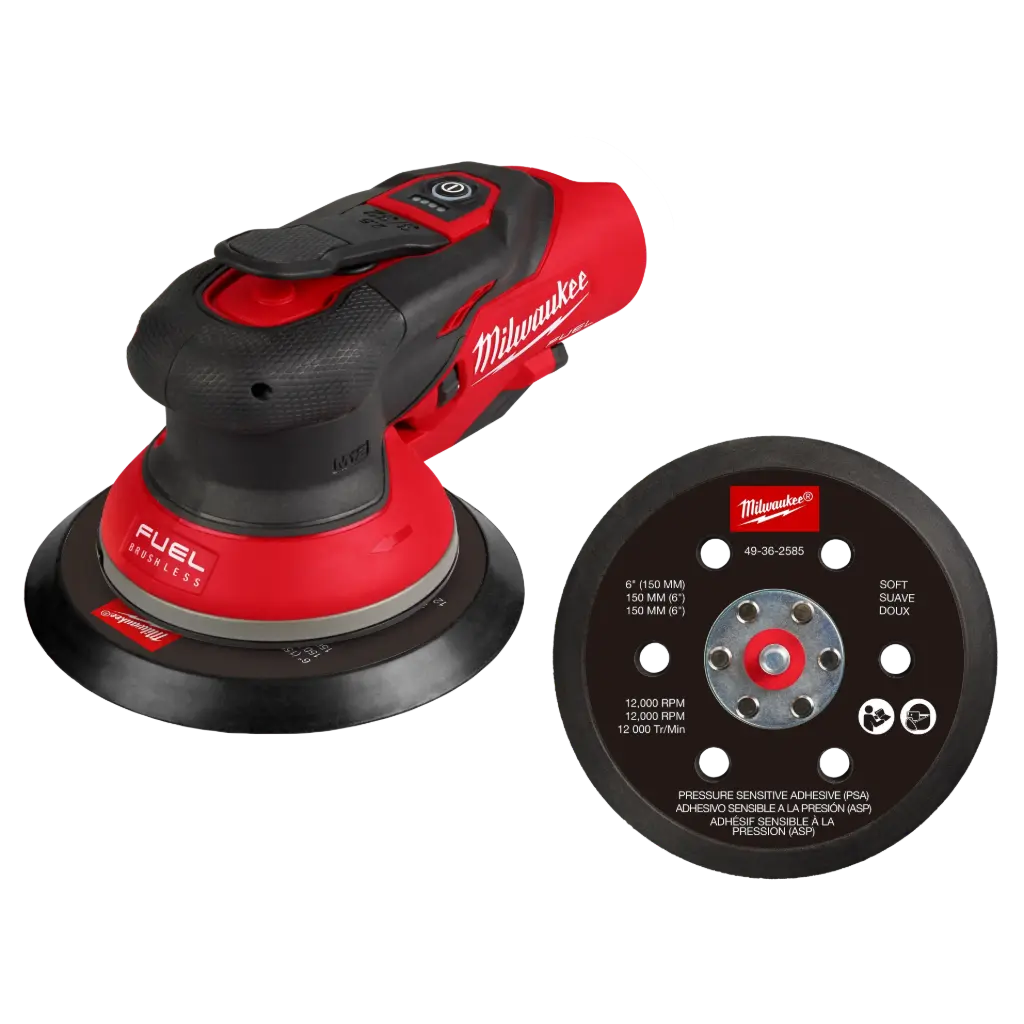 Milwaukee 2584-20 M12™ FUEL™ 6" Random Orbital Sander (3/32")