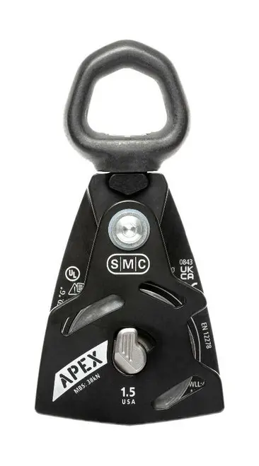 SMC Gear Apex 1.5"  Swivel Pulley - Black (NFPA165127)