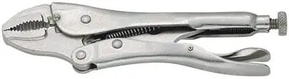Williams 10" Locking Pliers Curved Jaw with Wire Cutter 