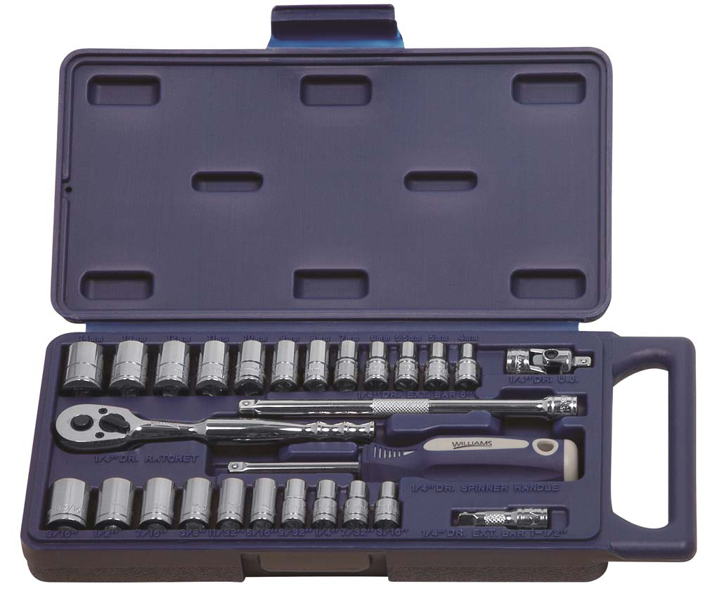 Williams 27PC 1/4" Drive SCK DDR TOOL SET (JHW50661B)