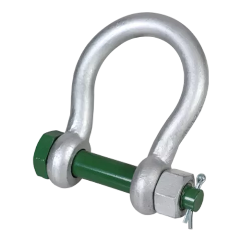 Green Pin® G-4263-2-1/2-55T BigMouth Bow Shackle 2-1/2", WLL 55T, 65x70