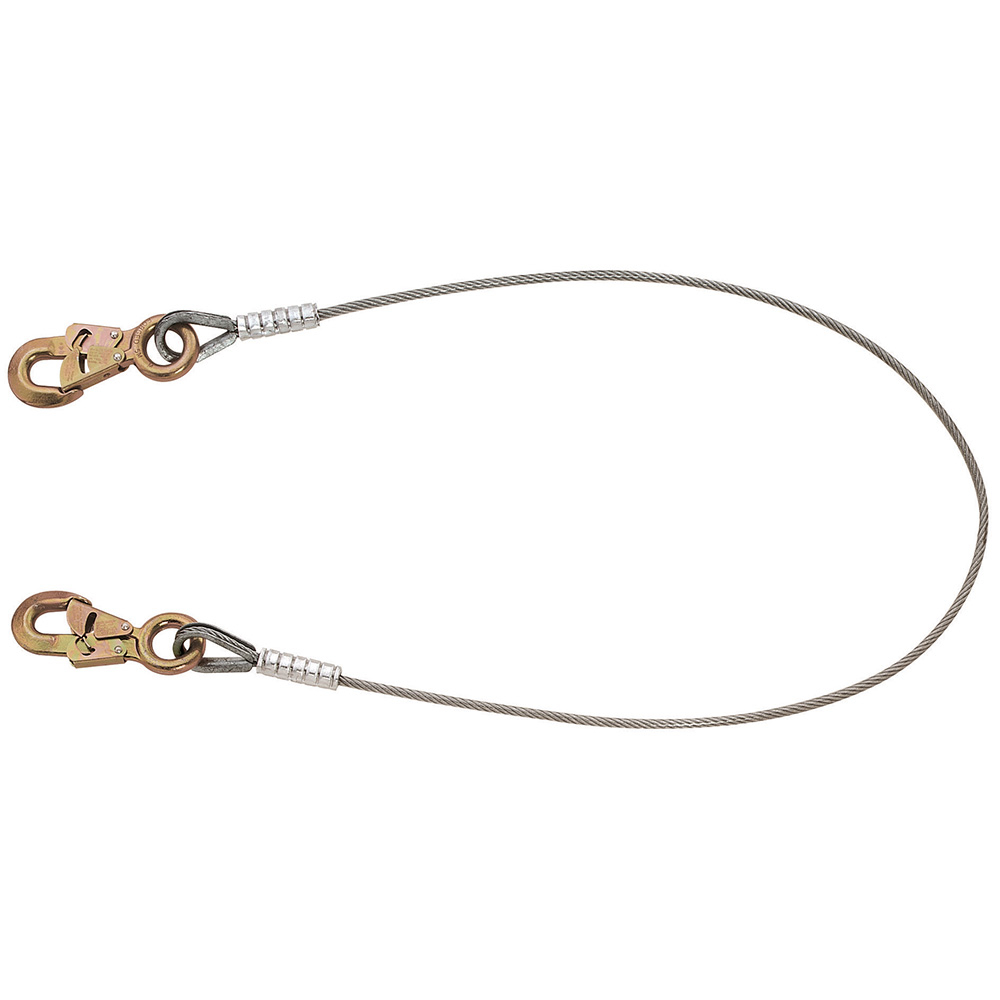 Klein 87415 Aircraft-Cable Lanyard Fixed Length