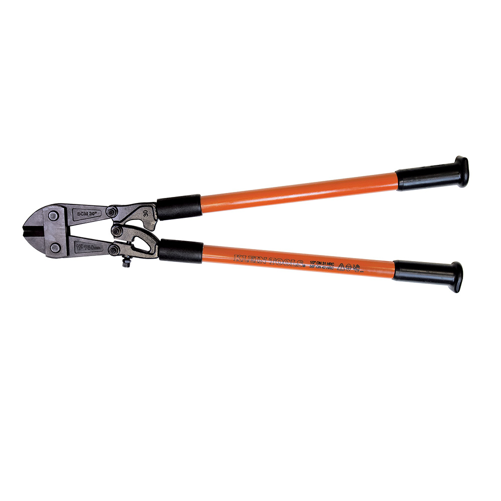 Klein 63130 Bolt Cutter, Fiberglass Handle, 30-1/2-Inch