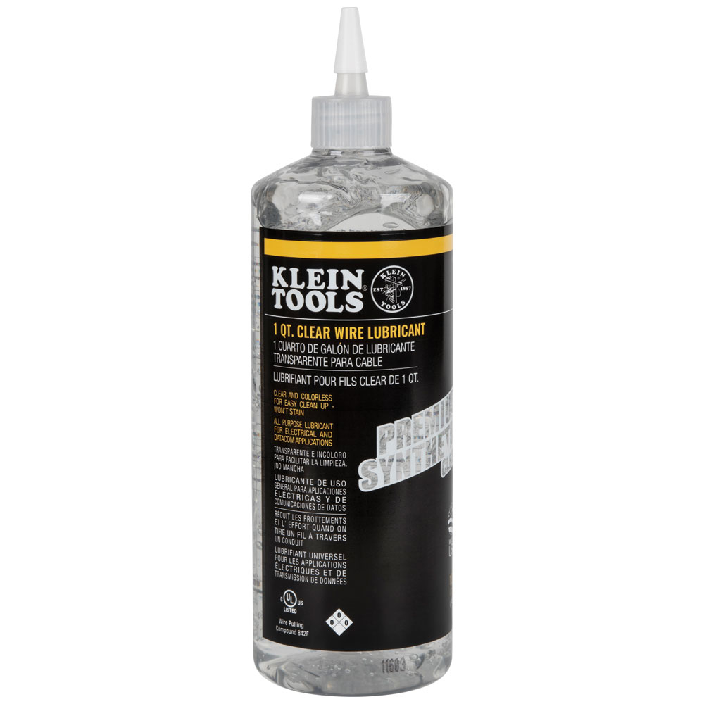 Klein 51028 Premium Synthetic Clear Lubricant 1-Quart