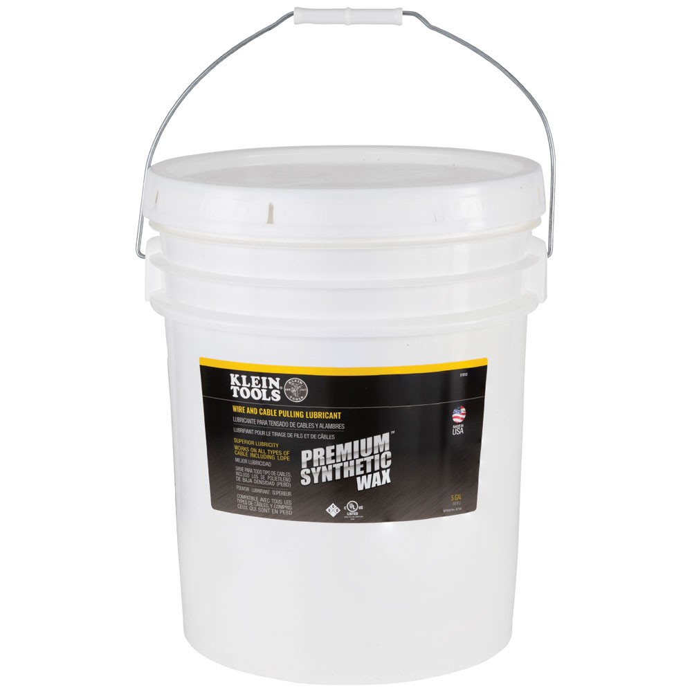 Klein 51013 Premium Synthetic Wax 5-Gallon