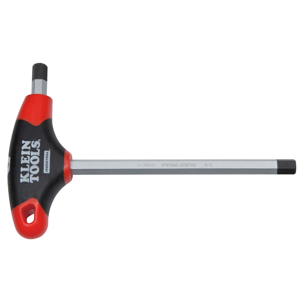 Klein JTH6E17 1/2-Inch Hex Key, Journeyman™ T-Handle, 6-Inch