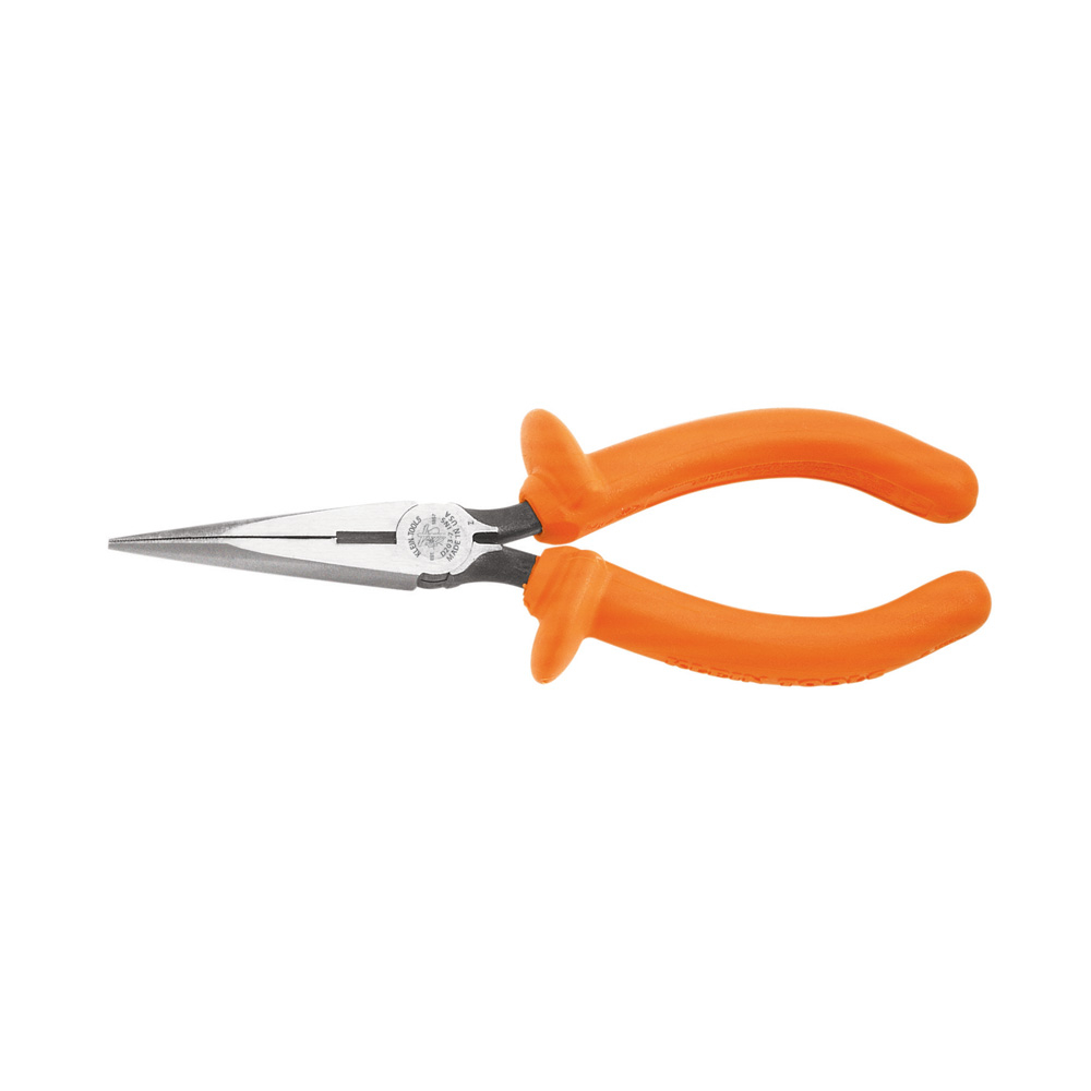 Klein D2036INS Long Nose Pliers, Insulated, 6-Inch