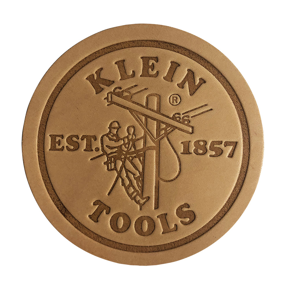 Klein 98028 Klein Leather Coasters, Pk 6