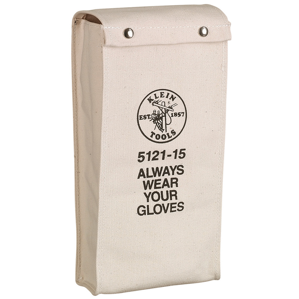 Klein 512115 Glove Bag, No. 4 Canvas, 15-Inch