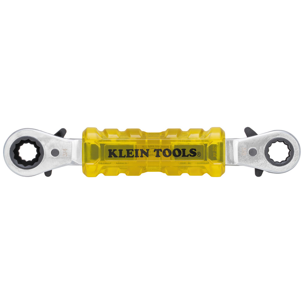 Klein KT223X4INS Lineman's Insulating 4-in-1 Box Wrench
